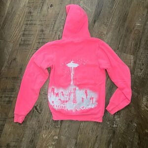 Vtg American apparel zip up hoodie